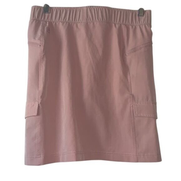 Avalanche Outdoor Supply Co. Pink Cargo Skort S With Pockets & Elastic Waist 80% - Picture 8 of 11